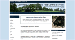 Desktop Screenshot of countryservicespestcontrol.co.uk